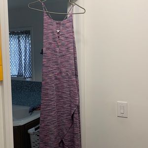 2x Candies plus size hi-low halter dress